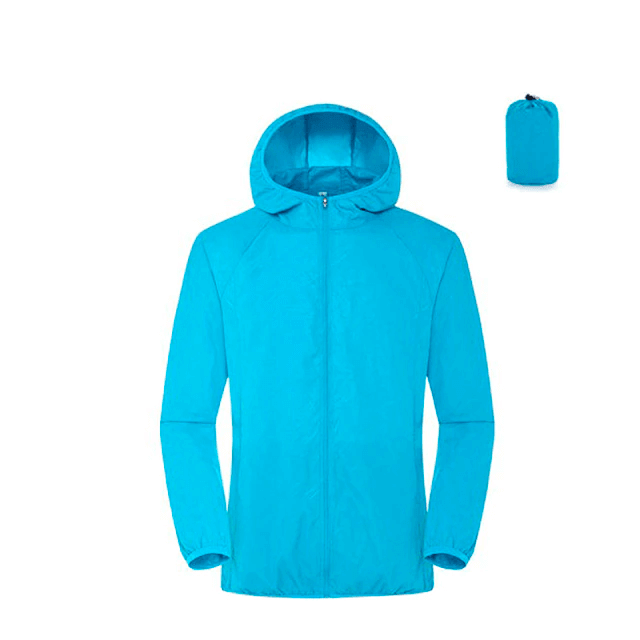 Veste Coupe-Vent Homme Imperméable Ultra Légère