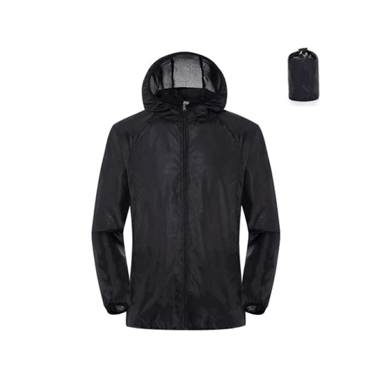 Veste Coupe-Vent Homme Imperméable Ultra Légère