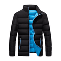 Veste Homme Casual d'Hiver à Capuche Intégrée