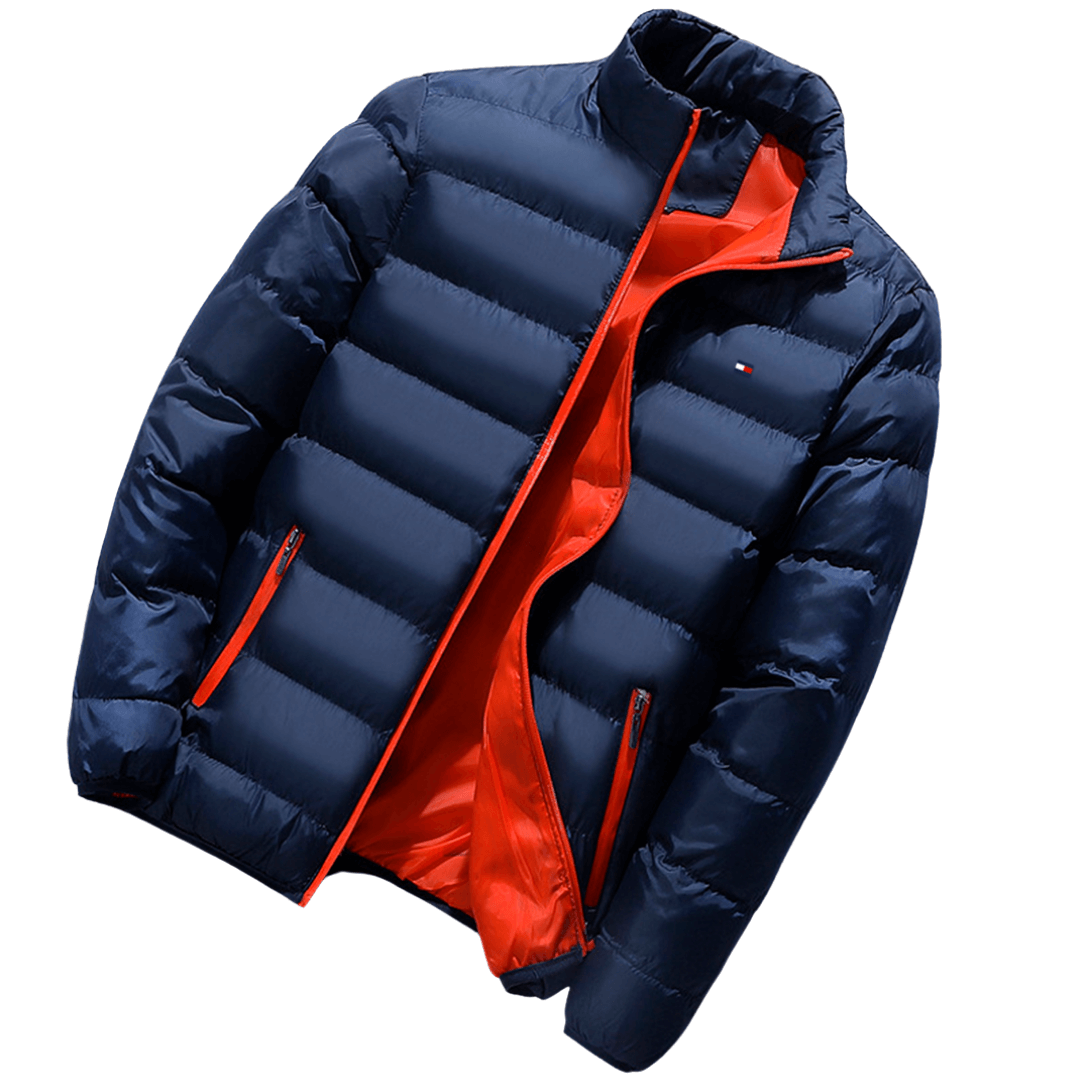 Veste Homme Casual d'Hiver à Capuche Intégrée