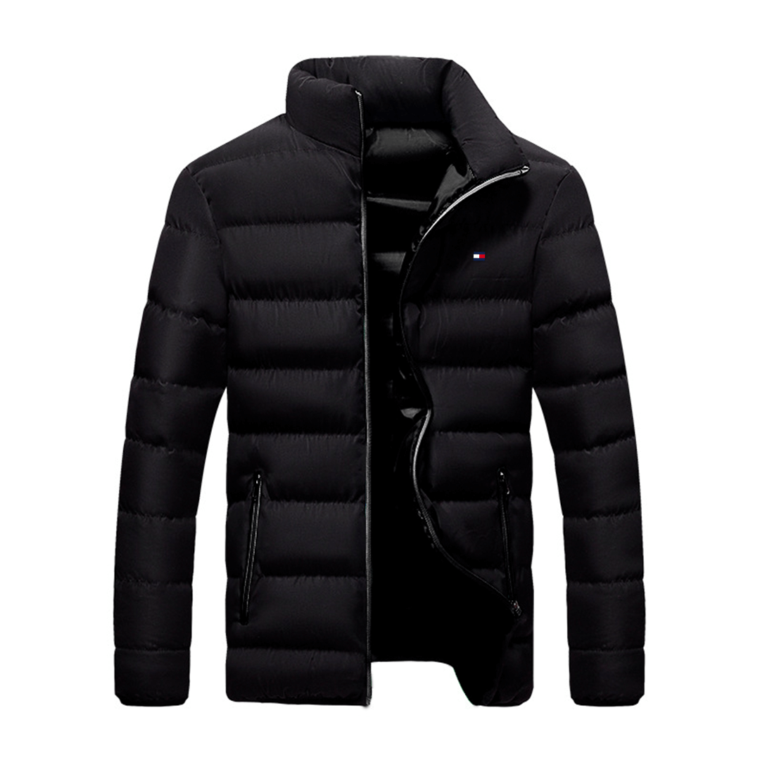 Veste Homme Casual d'Hiver à Capuche Intégrée