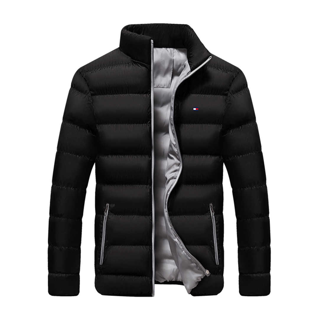 Veste Homme Casual d'Hiver à Capuche Intégrée