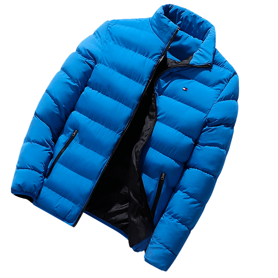 Veste Homme Casual d'Hiver à Capuche Intégrée