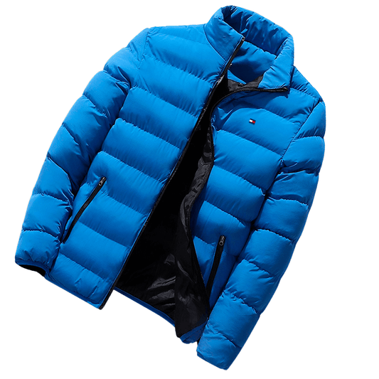 Veste Homme Casual d'Hiver à Capuche Intégrée