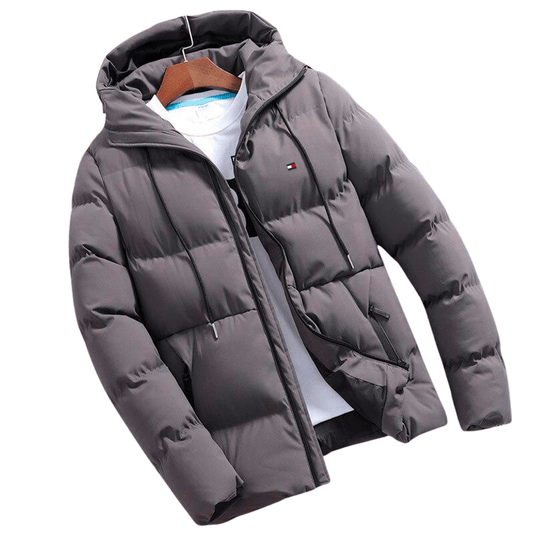 Veste Homme Matelassée à Col Montant
