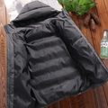 Veste Homme Matelassée à Col Montant