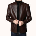Veste Homme en Cuir Synthétique Élégante