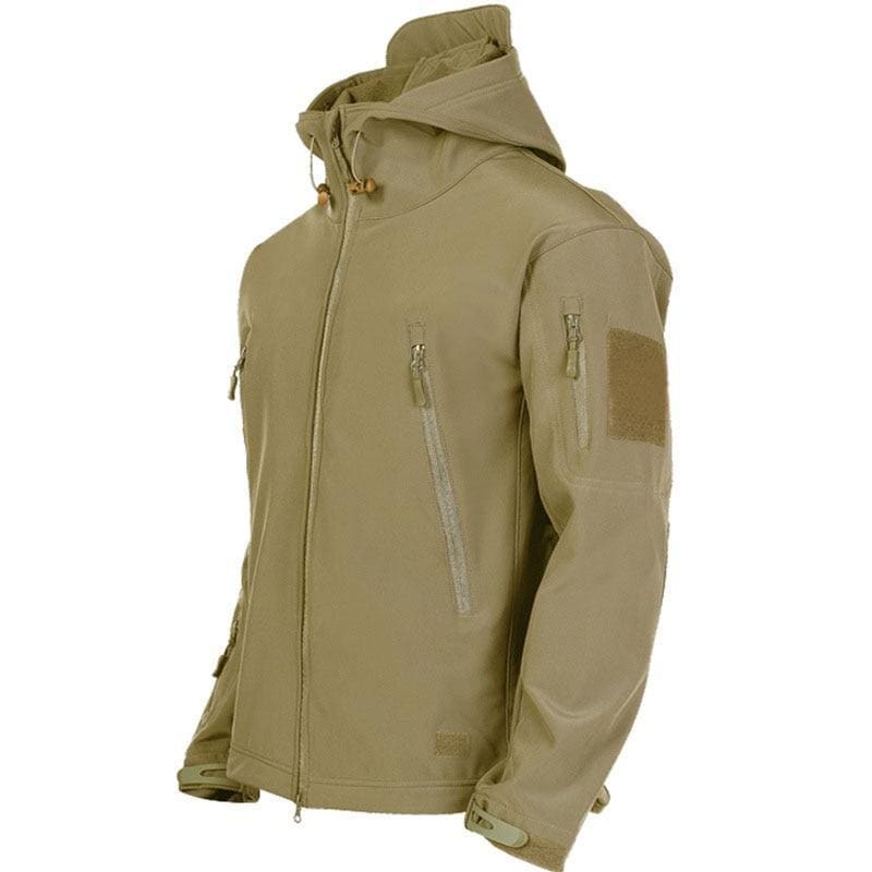 Veste Homme Tactique à Capuche Imperméable