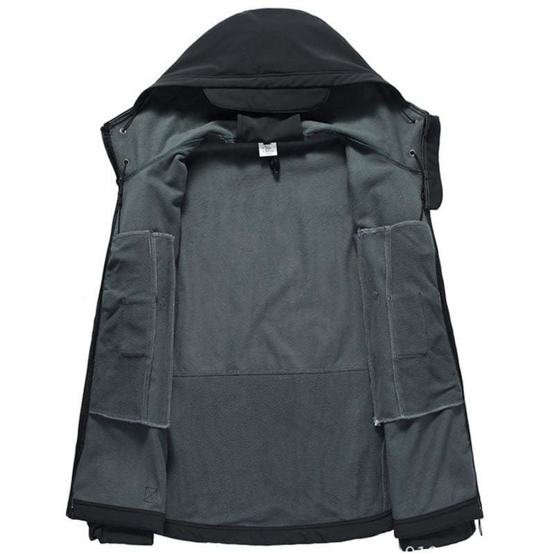 Veste Homme Tactique à Capuche Imperméable