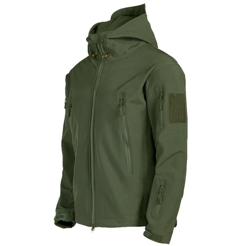 Veste Homme Tactique à Capuche Imperméable